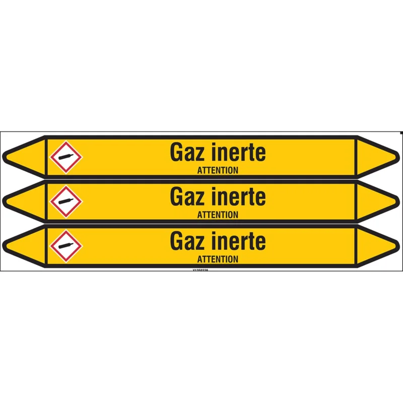 Voordeelprijs Leidingmarkering rol - GAZINERTE355X37CARD-T1-P2