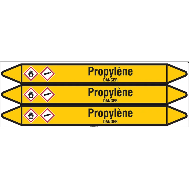 Weekendaanbieding Leidingmarkering rol - PROPYLÈNE355X37CARD-T1-P2