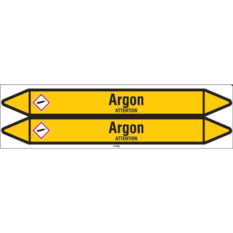 Populair Leidingmarkering rol - ARGON450X52CARD-T1-P2