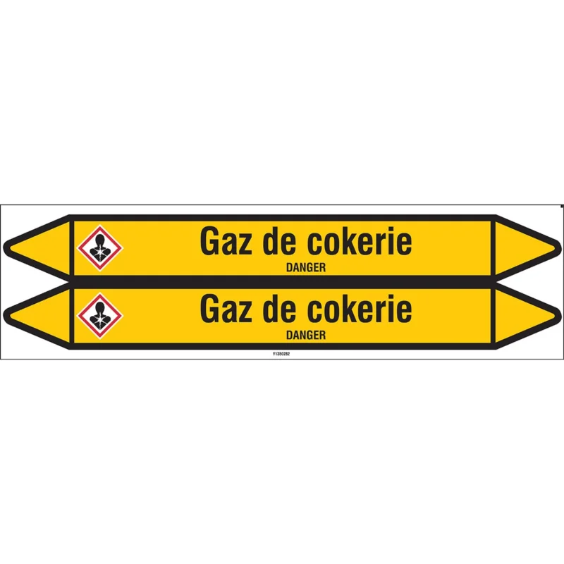 Rechtstreeks Van De Fabrikant Leidingmarkering rol - G.DECOKERIE450X52CARD-T1-P2