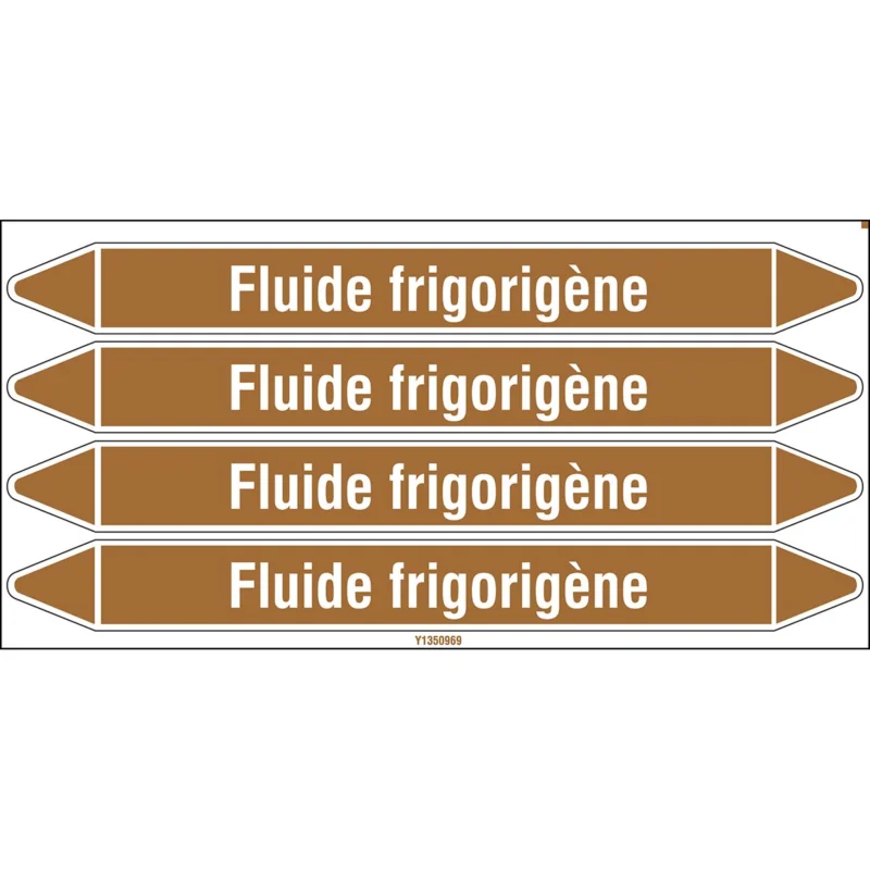 Bestel Nu Leidingmarkering rol - FLUIDEFRIGO.250X26CARD-T1-P18