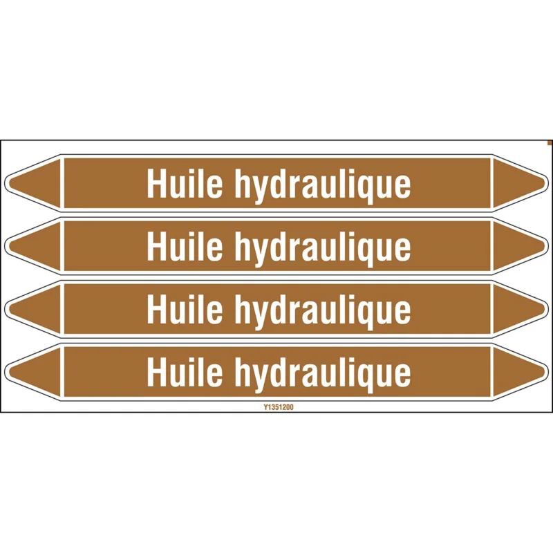 Alleen Vandaag Leidingmarkering rol - H.HYDRAULIQUE250X26CARD-T1-P18