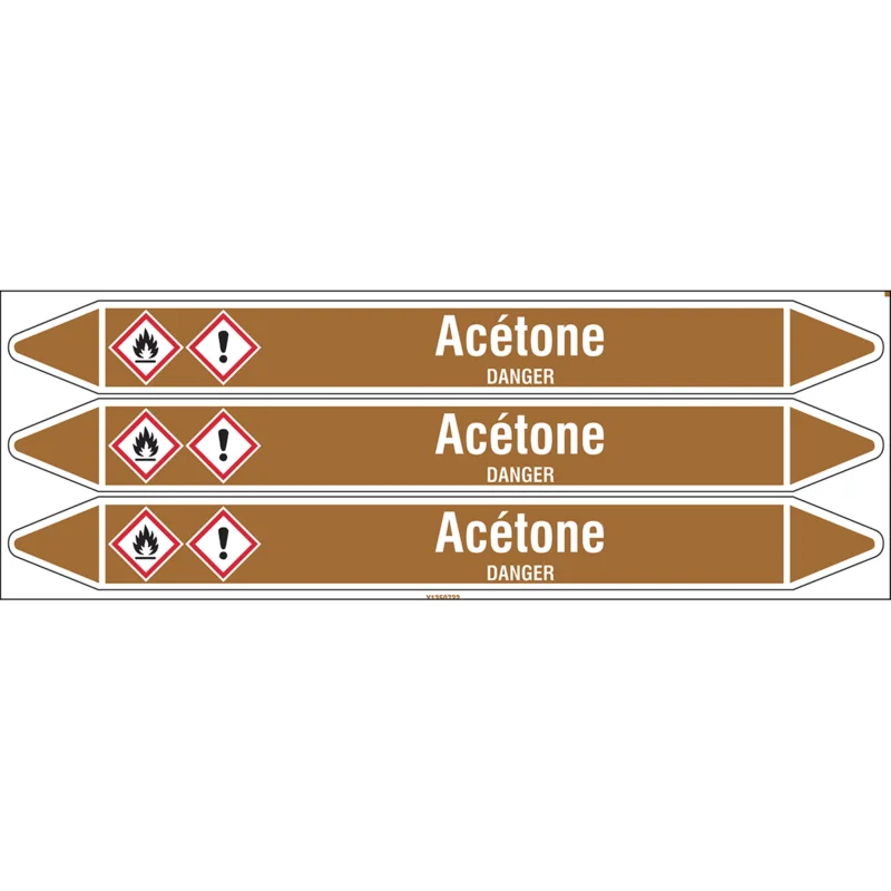 Veilige Betaling Leidingmarkering rol - ACÉTONE355X37CARD-T1-P18