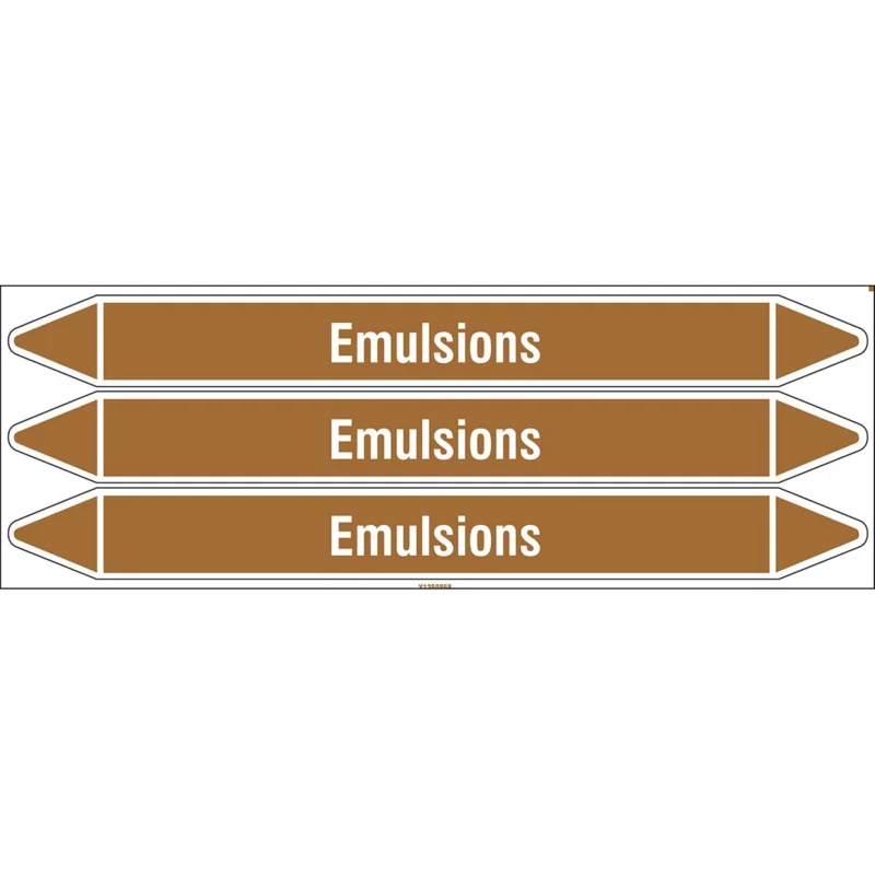 Beperkte Voorraad Leidingmarkering rol - EMULSIONS355X37CARD-T1-P18