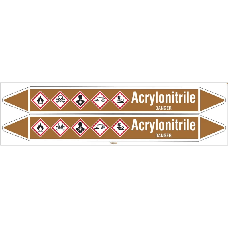 Actieprijs Leidingmarkering rol - ACRYLONITR.450X52CARD-T1-P18