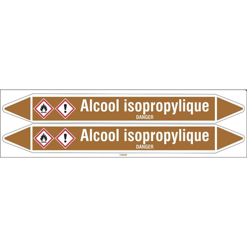 Actieprijs Leidingmarkering rol - ALCOOLISOPR.450X52CARD-T1-P18