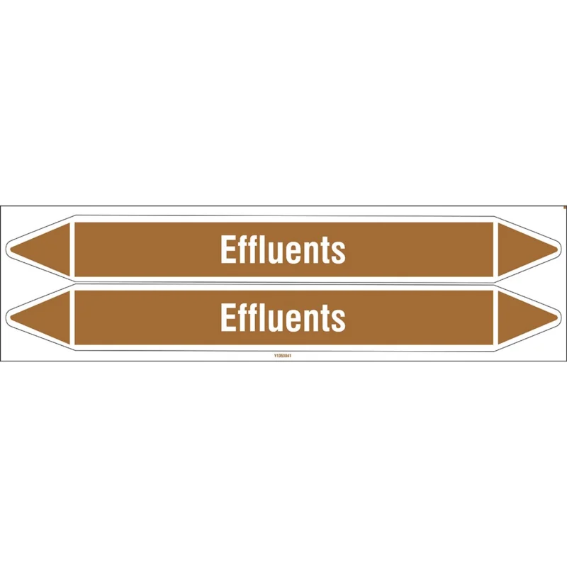 Shop Nu Leidingmarkering rol - EFFLUENTS450X52CARD-T1-P18
