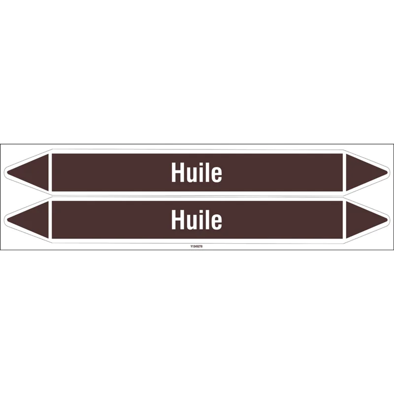 Actieprijs Leidingmarkering rol - HUILE 450X52CARD-T1-P19