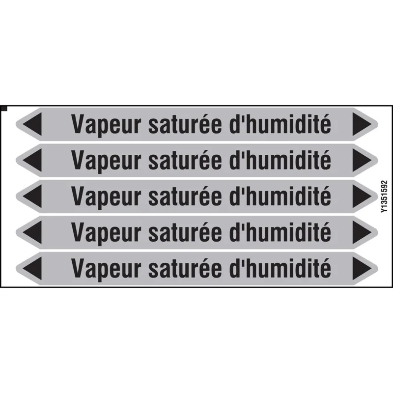 Beperkte Voorraad Leidingmarkering rol - V.SAT.D‘HUM.150X12CARD-T1-P14