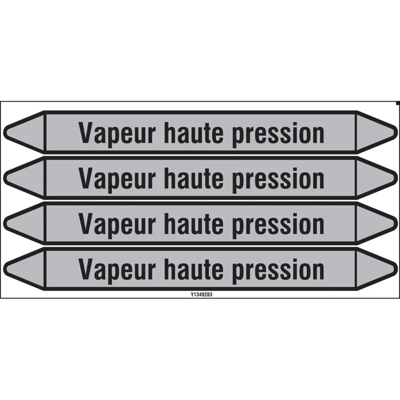 Beperkt Aanbod Leidingmarkering rol - VAPEUR HAUTE PRESSION 250X26CARD-T1-P14