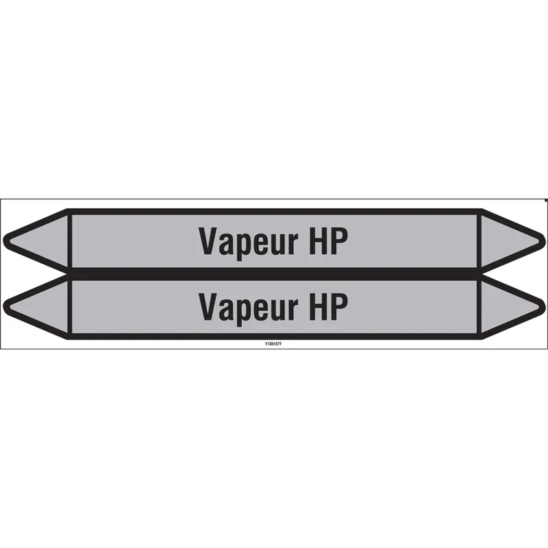 Beperkte Voorraad Leidingmarkering rol - VAPEURHP450X52CARD-T1-P14