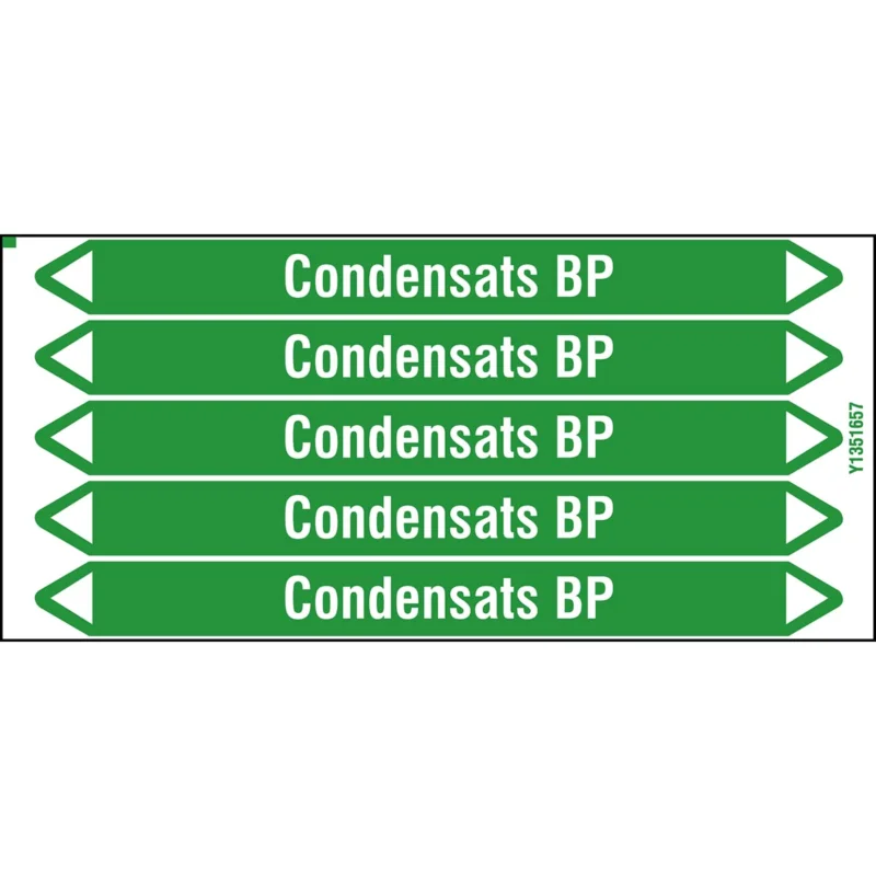 Uitverkoop Leidingmarkering rol - CONDENSATSBP150X12CARD-T1-P16
