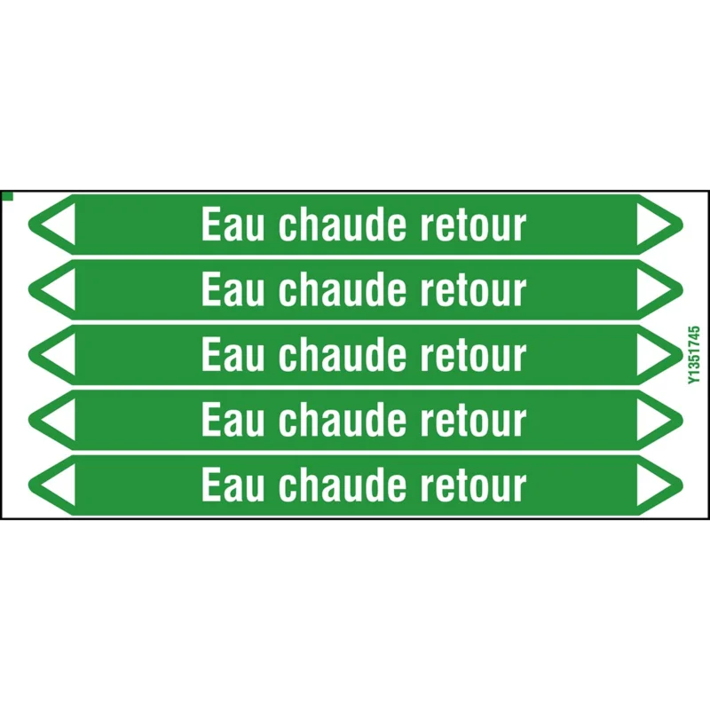 Alleen Vandaag Leidingmarkering rol - EAUCH.RET.150X12CARD-T1-P16