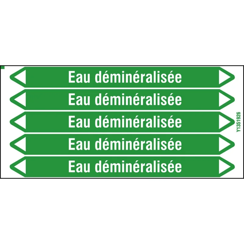 Aanbieding Leidingmarkering rol - EAUDÉMINÉR.150X12CARD-T1-P16