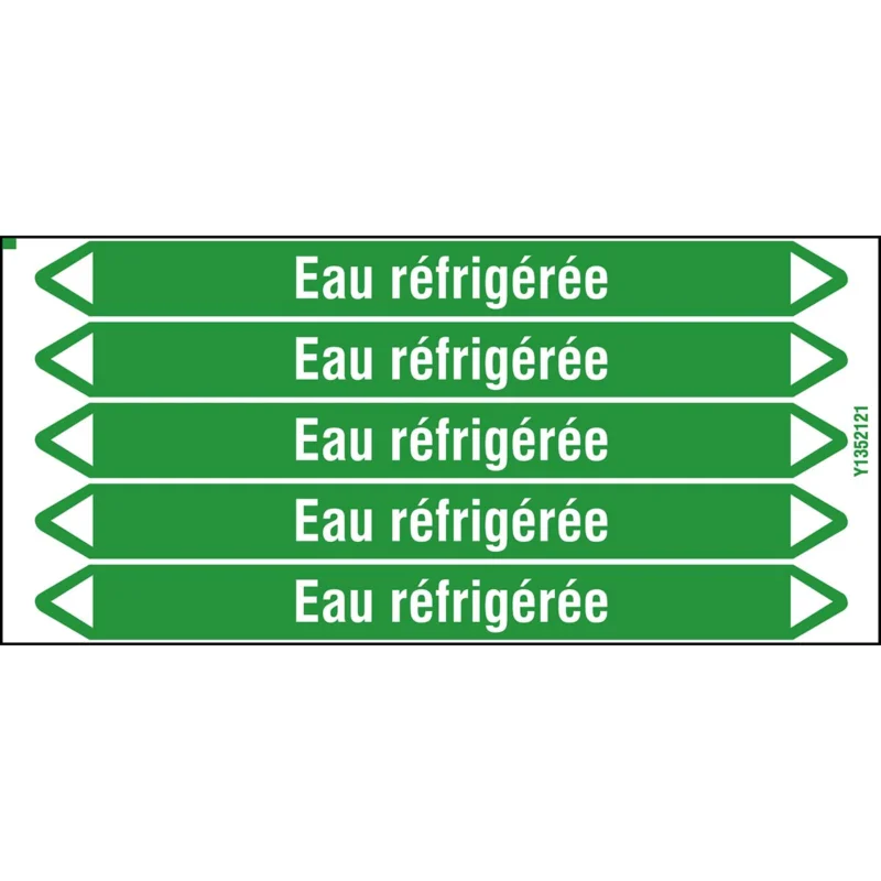 Beperkt Aanbod Leidingmarkering rol - EAURÉFRIG.150X12CARD-T1-P16