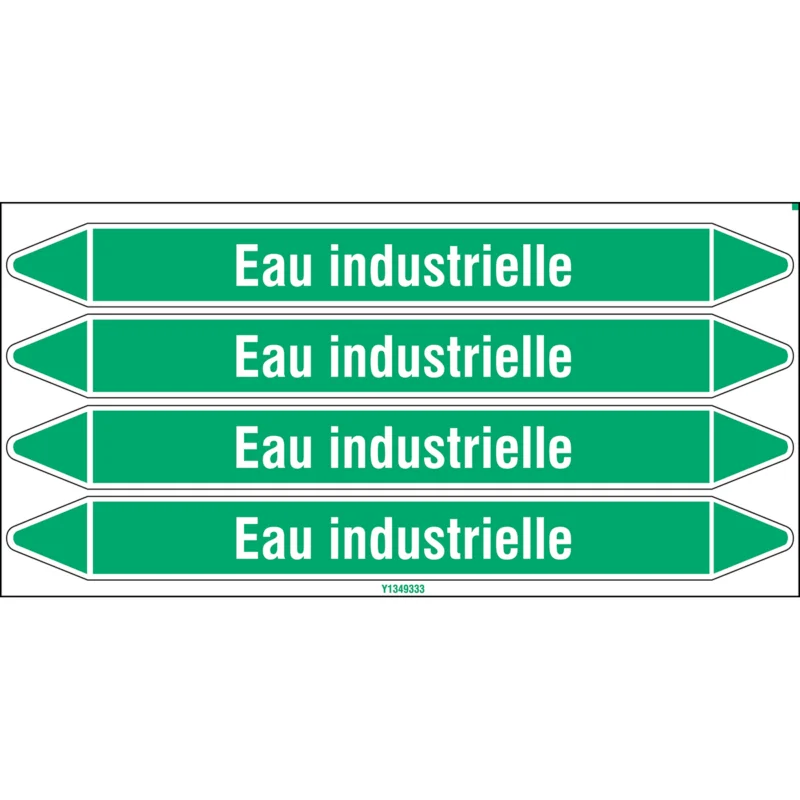 Beperkte Voorraad Leidingmarkering rol - EAU INDUSTRIELLE 250X26CARD-T1-P16