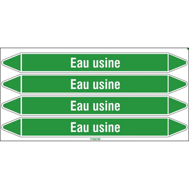 Superprijs Leidingmarkering rol - EAUUSINE250X26CARD-T1-P16