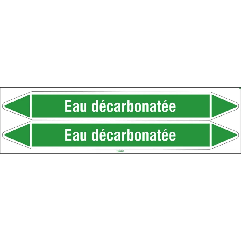 Speciale Aanbieding Leidingmarkering rol - EAUDÉCARB.450X52CARD-T1-P16