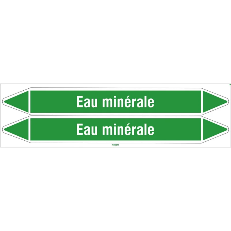 Betaalbaar Leidingmarkering rol - EAUMINÉRALE450X52CARD-T1-P16