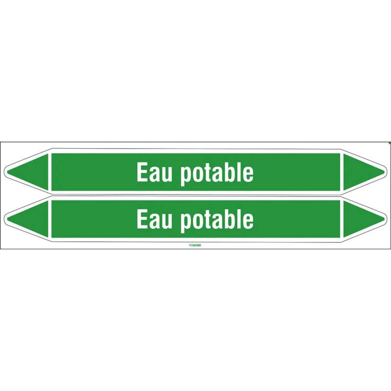 Beperkt Aanbod Leidingmarkering rol - EAU POTABLE 450X52CARD-T1-P16