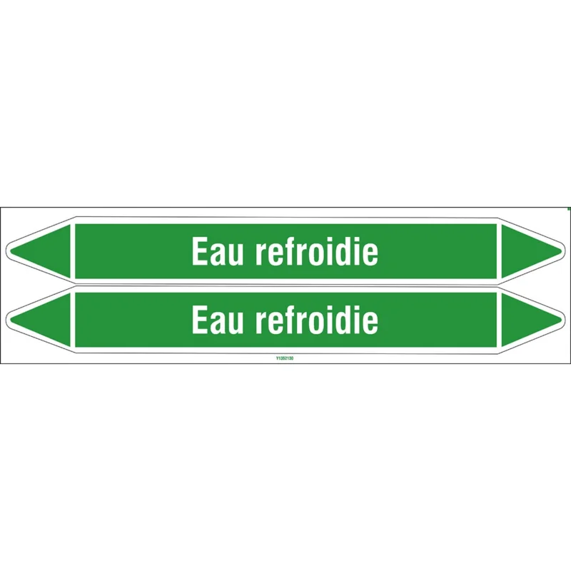 Seizoensaanbieding Leidingmarkering rol - EAUREFROIDIE450X52CARD-T1-P16