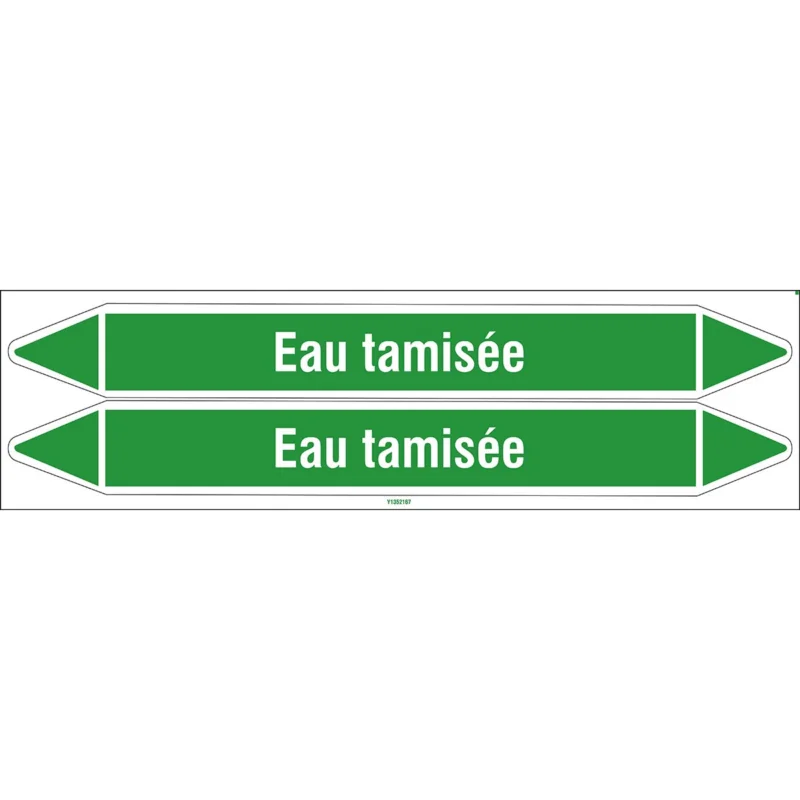 Beperkt Aanbod Leidingmarkering rol - EAUTAMISÉE450X52CARD-T1-P16