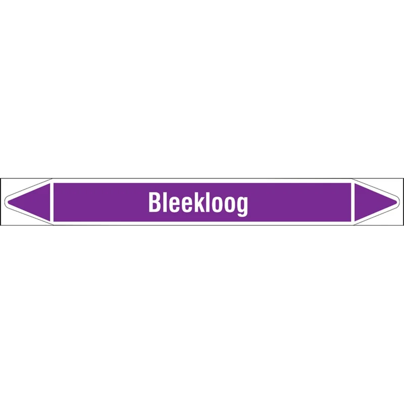 Brady - Rolvorm - Individuele leidingmerkers op rol met geperforeerde pijlen, zonder pictogram - BLEEKLOOG250X26RL-T1-LL-P21 - N003745 - 86003745 Populair