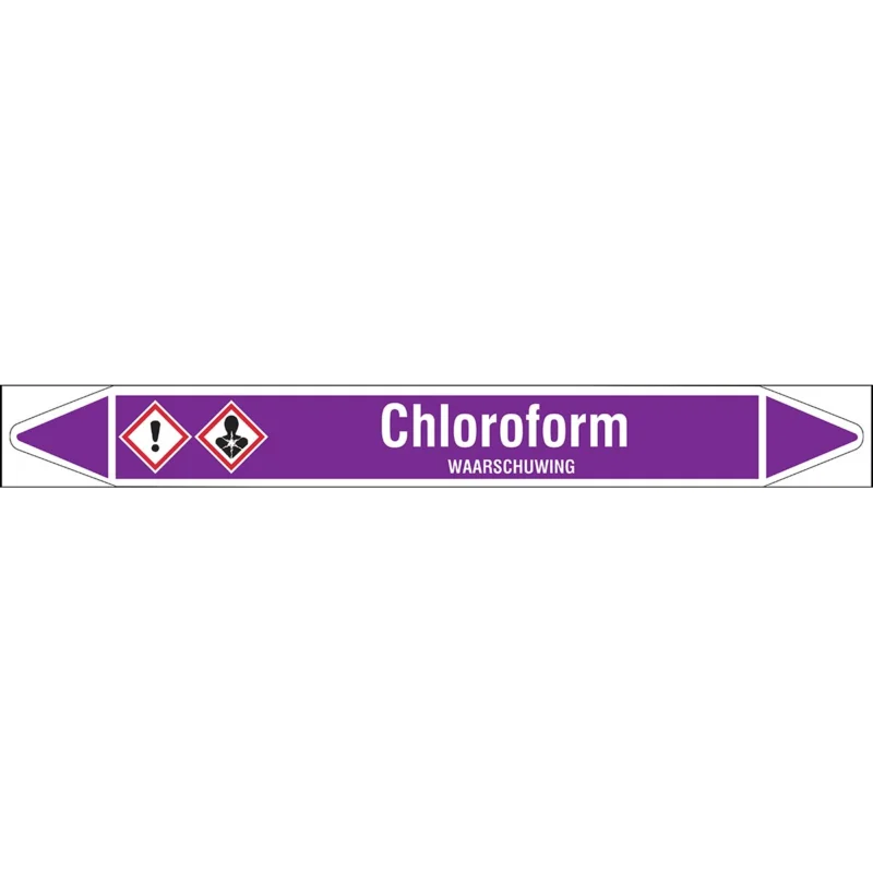 Brady - Rolvorm - Individuele leidingmerkers op rol met geperforeerde pijlen, met pictogrammen - CHLOROFORM450X52RL-T1-LL-P21 - N003791 - 86003791 Goedkoop