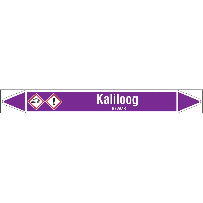 Beperkte Voorraad Brady - Rolvorm - Individuele leidingmerkers op rol met geperforeerde pijlen, met pictogrammen - KALILOOG250X26RL-T1-LL-P21 - N003833 - 86003833