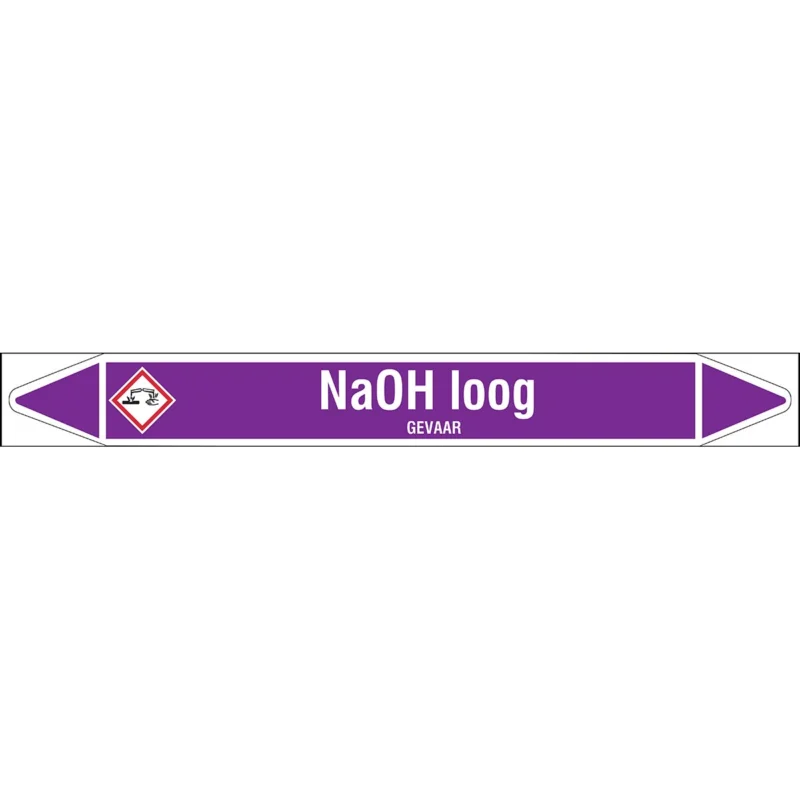Uitverkoop Brady - Rolvorm - Individuele leidingmerkers op rol met geperforeerde pijlen, met pictogrammen - NAOHLOOG355X37RL-T1-LL-P21 - N003918 - 86003918