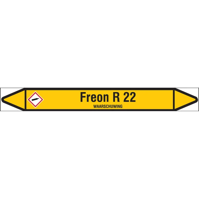 Brady - Rolvorm - Individuele leidingmerkers op rol met geperforeerde pijlen, zonder pictogram - FREONR22450X52RL-T1-LL-P2 - N004265 - 86004265 Gratis Retour