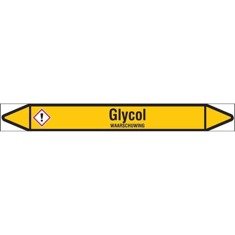 Rechtstreeks Van De Fabrikant Brady - Rolvorm - Individuele leidingmerkers op rol met geperforeerde pijlen, met pictogrammen - GLYCOL355X37RL-T1-LL-P2 - N004293 - 86004293