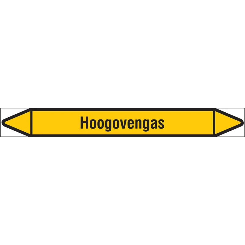 Brady - Rolvorm - Individuele leidingmerkers op rol met geperforeerde pijlen, zonder pictogram - HOOGOVENGAS250X26RL-T1-LL-P2 - N004330 - 86004330 Favoriet