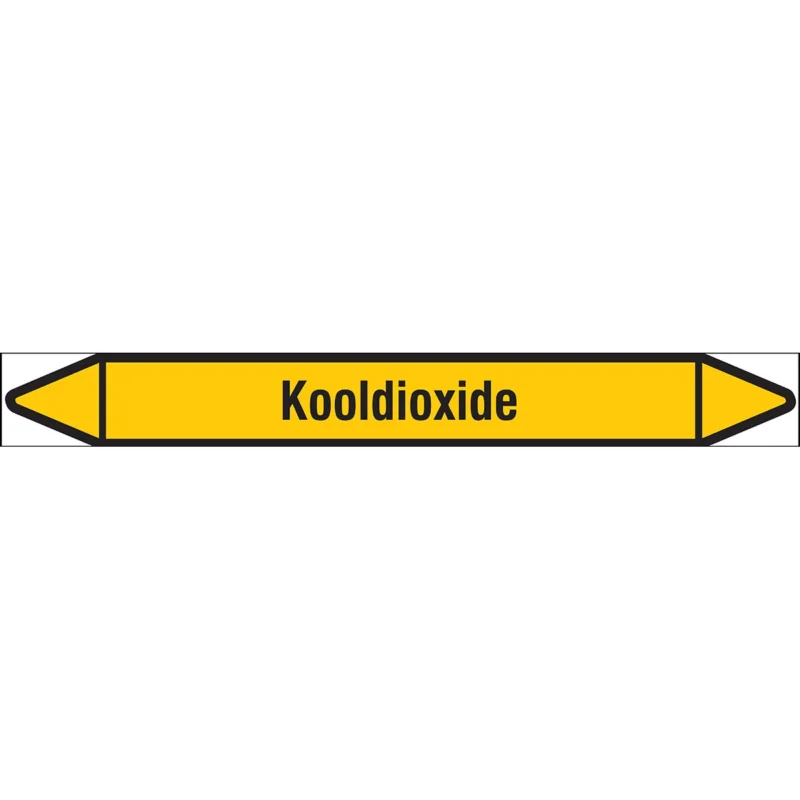 Brady - Rolvorm - Individuele leidingmerkers op rol met geperforeerde pijlen, zonder pictogram - KOOLDIOXIDE450X52RL-T1-LL-P2 - N004357 - 86004357 Beste Prijs