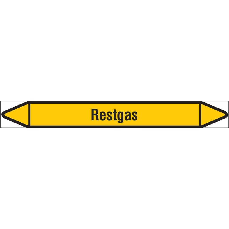 Brady - Rolvorm - Individuele leidingmerkers op rol met geperforeerde pijlen, zonder pictogram - RESTGAS450X52RL-T1-LL-P2 - N004471 - 86004471 Populair
