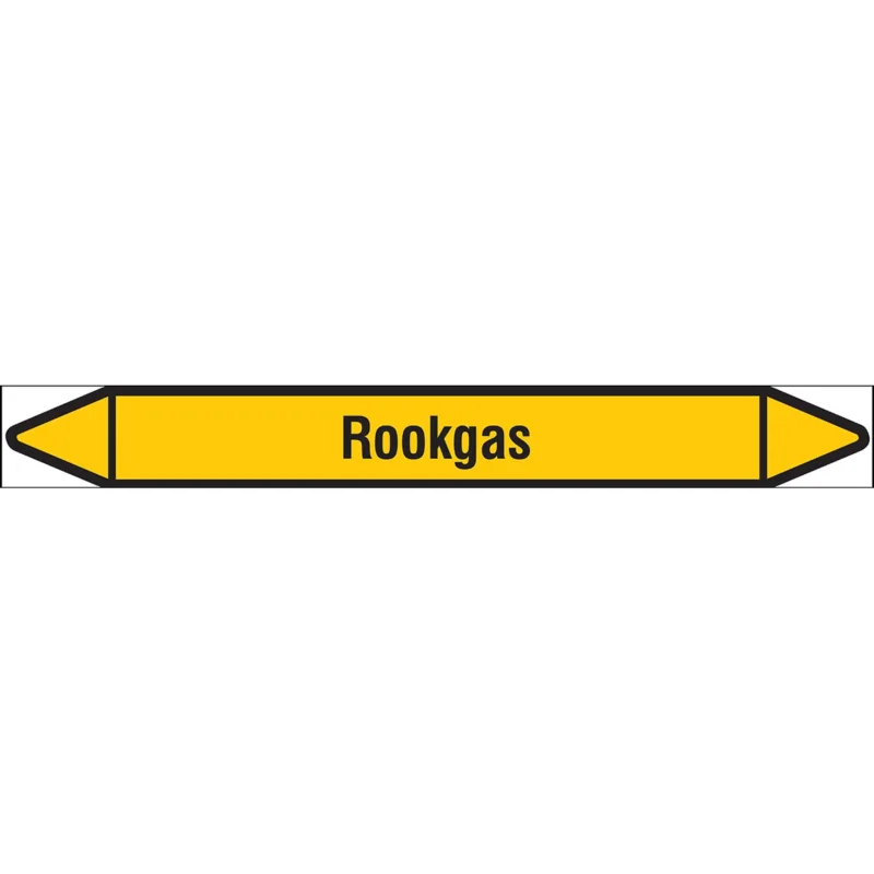 Actieprijs Brady - Rolvorm - Individuele leidingmerkers op rol met geperforeerde pijlen, zonder pictogram - ROOKGAS250X26RL-T1-LL-P2 - N004478 - 86004478