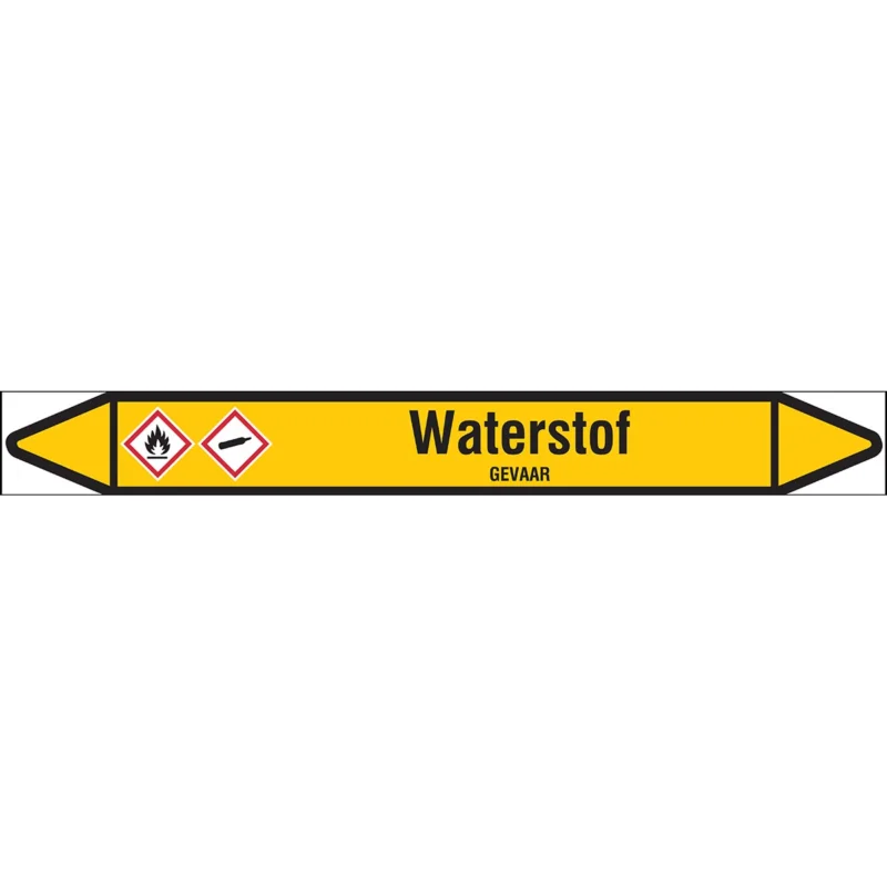Brady - Rolvorm - Individuele leidingmerkers op rol met geperforeerde pijlen, met pictogrammen - WATERSTOF450X52RL-T1-LL-P2 - N004519 - 86004519 Hete Deal