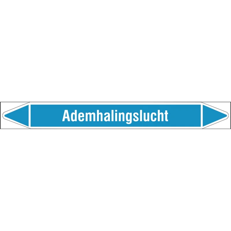 Brady - Rolvorm - Individuele leidingmerkers op rol met geperforeerde pijlen, zonder pictogram - ADEMHALINGSLUCHT450X52RL-T1-LL-P8 - N004561 - 86004561 Betrouwbaar