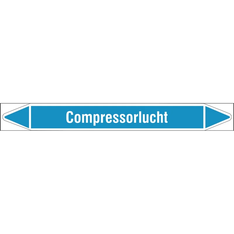 Brady - Rolvorm - Individuele leidingmerkers op rol met geperforeerde pijlen, zonder pictogram - COMPRESSORLUCHT250X26RL-T1-LL-P8 - N004593 - 86004593 Bestseller