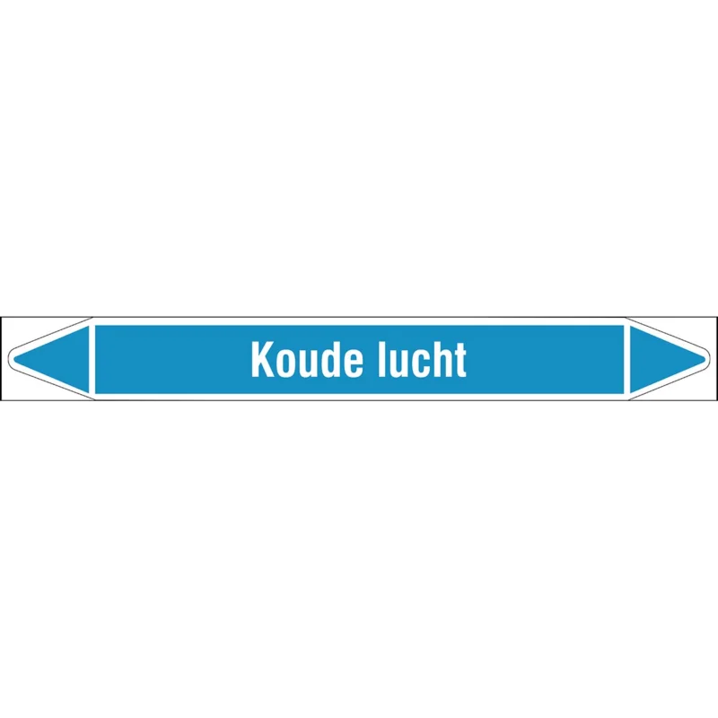 Brady - Rolvorm - Individuele leidingmerkers op rol met geperforeerde pijlen, zonder pictogram - KOUDELUCHT450X52RL-T1-LL-P8 - N004656 - 86004656 Lage Prijs