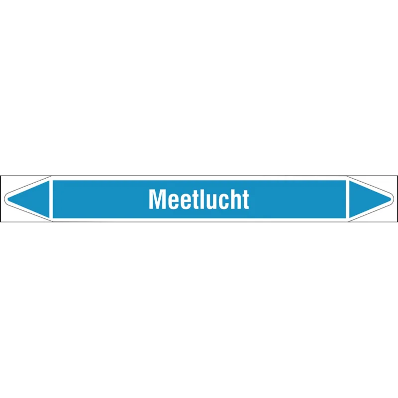 Brady - Rolvorm - Individuele leidingmerkers op rol met geperforeerde pijlen, zonder pictogram - MEETLUCHT450X52RL-T1-LL-P8 - N004672 - 86004672 Must-Have