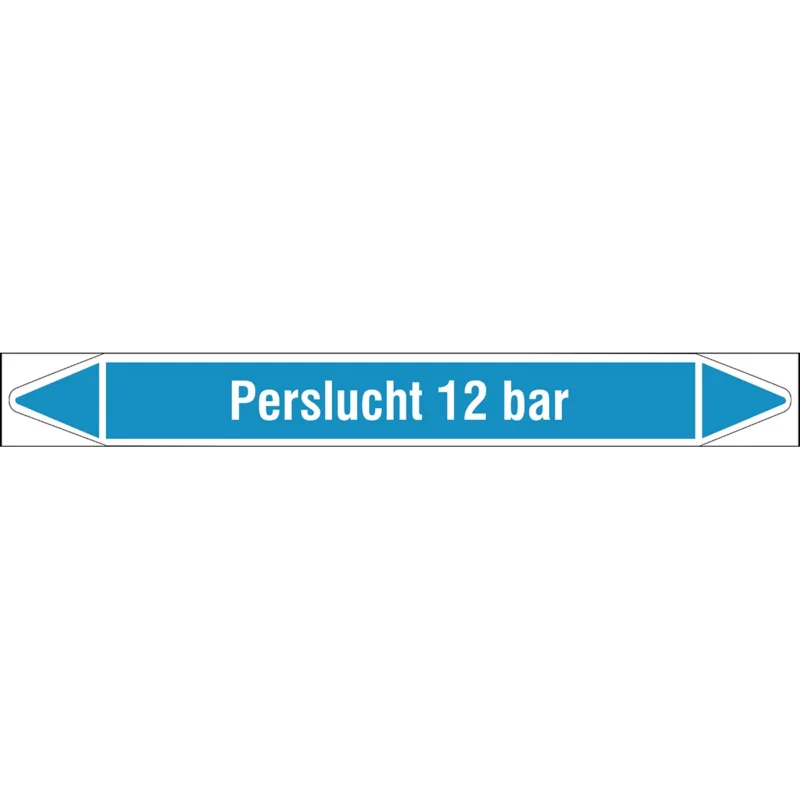 Brady - Rolvorm - Individuele leidingmerkers op rol met geperforeerde pijlen, zonder pictogram - PERSLUCHT12BAR450X52RL-T1-LL-P8 - N004727 - 86004727 Korting