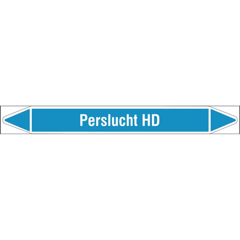 Rechtstreeks Van De Fabrikant Brady - Rolvorm - Individuele leidingmerkers op rol met geperforeerde pijlen, zonder pictogram - PERSLUCHTHD250X26RL-T1-LL-P8 - N004768 - 86004768