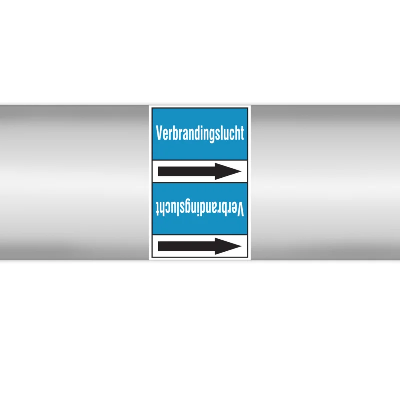 Brady - Leidingmarkering rol - Leidingmerkers op doorlopende rol, zonder pictogram - VERBRANDINGSLUCHT100X33RL-T3-P8 - N004834 - 86004834 Express Levering