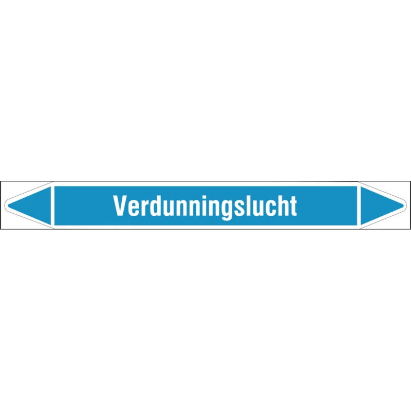 Brady - Rolvorm - Individuele leidingmerkers op rol met geperforeerde pijlen, zonder pictogram - VERDUNNINGSLUCHT450X52RL-T1-LL-P8 - N004848 - 86004848 Fabrieksprijs
