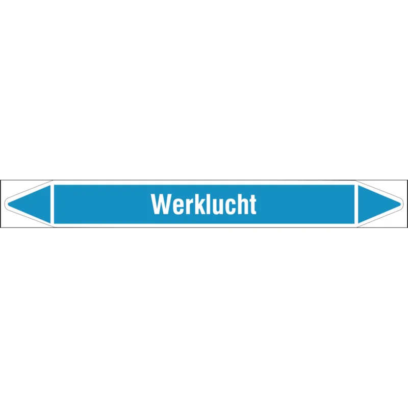 Brady - Rolvorm - Individuele leidingmerkers op rol met geperforeerde pijlen, zonder pictogram - WERKLUCHT450X52RL-T1-LL-P8 - N004868 - 86004868 Favoriet