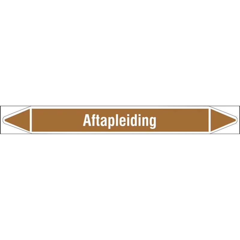 Superprijs Brady - Rolvorm - Individuele leidingmerkers op rol met geperforeerde pijlen, zonder pictogram - AFTAPLEIDING355X37RL-T1-LL-P18 - N004939 - 86004939