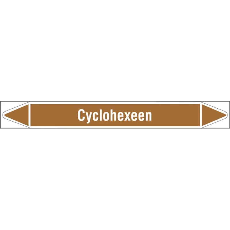 Betrouwbaar Brady - Rolvorm - Individuele leidingmerkers op rol met geperforeerde pijlen, zonder pictogram - CYCLOHEXEEN450X52RL-T1-LL-P18 - N005066 - 86005066