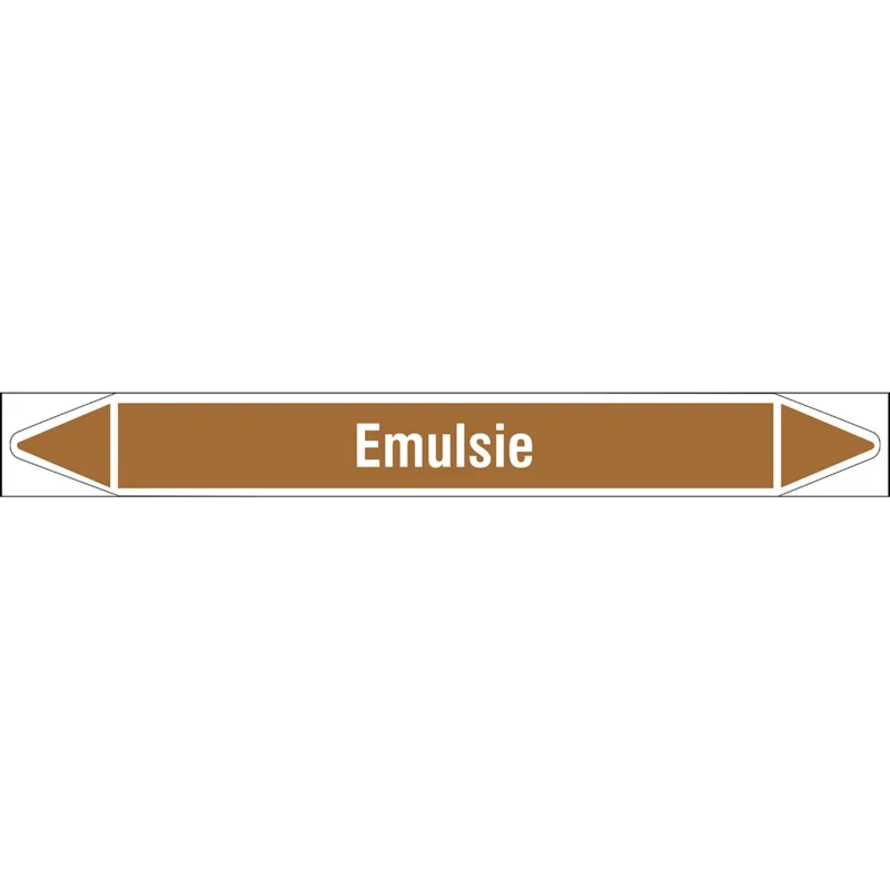 Brady - Rolvorm - Individuele leidingmerkers op rol met geperforeerde pijlen, zonder pictogram - EMULSIE450X52RL-T1-LL-P18 - N005106 - 86005106 Goedkoop