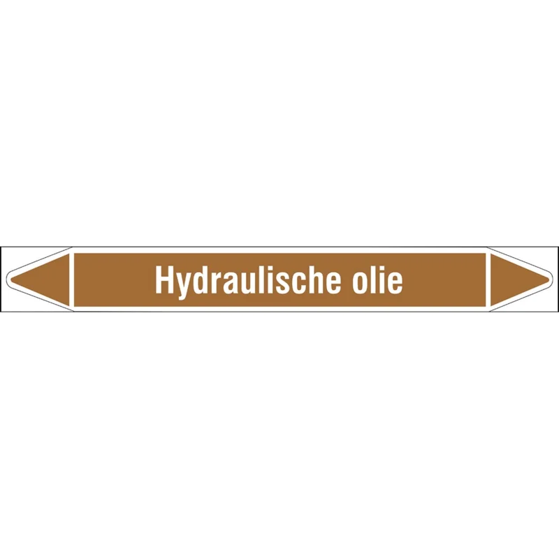 Brady - Rolvorm - Individuele leidingmerkers op rol met geperforeerde pijlen, zonder pictogram - HYDRAULISCHEOLIE450X52RL-T1-LL-P18 - N005245 - 86005245 Laatste Versie